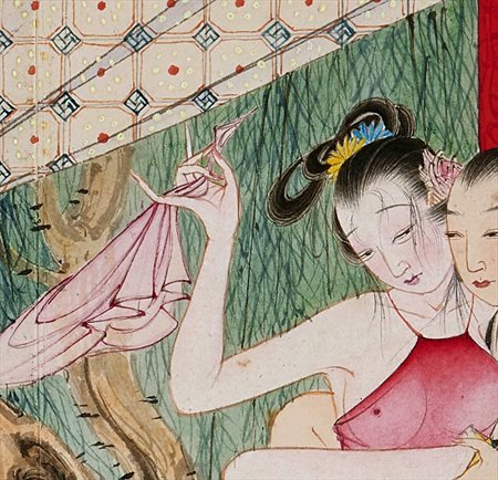 师河-迫于无奈胡也佛画出《金瓶梅秘戏图》，却因此成名，其绘画价值不可估量